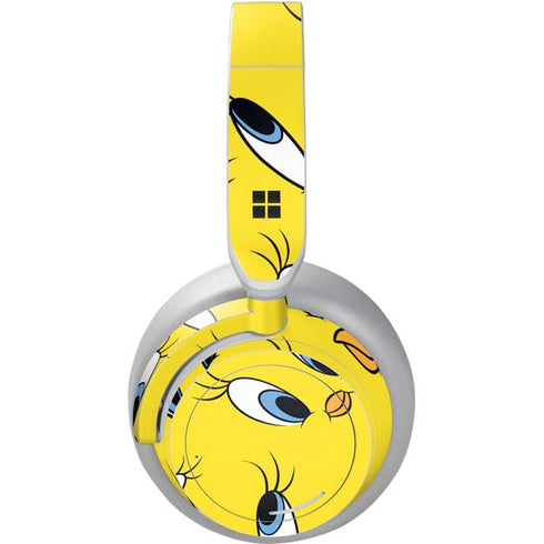 Looney Tunes Tweety Bird Super Sized Pattern Surface Headphones Skin